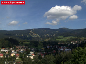 Obraz podglądu z kamery internetowej Rokytnice nad Jizerou - panorama